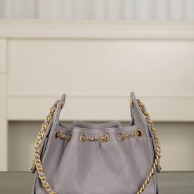 25 Hobo Grau/Gold 22 cm