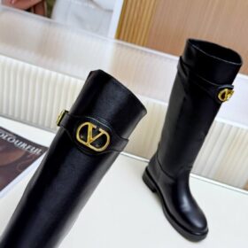 VLogo Kalbsleder-Stiefel mit 30mm