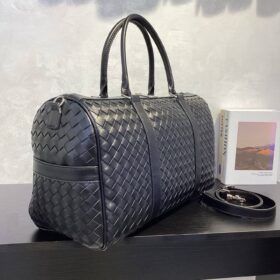 Intrecciato Duffle Schwarz 45 cm