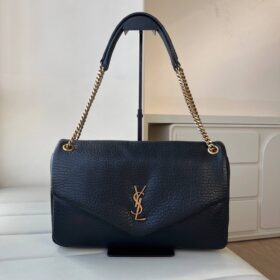 Calypso Weichleder Schwarz/Gold 38 cm