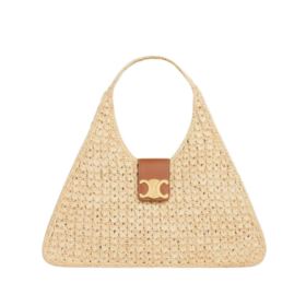 Cabas-Dreieck aus Raffia 45 cm