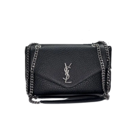 Calypso Weichleder Schwarz/Silber 38 cm