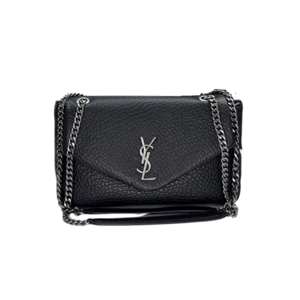 Calypso Weichleder Schwarz/Silber 38 cm