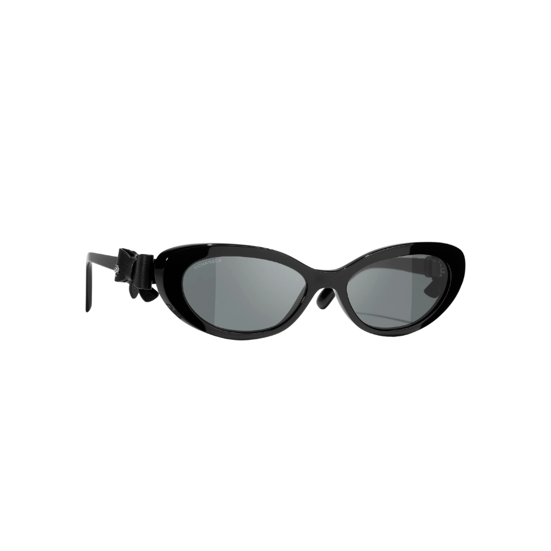 Cat Eye Schleife Schwarz