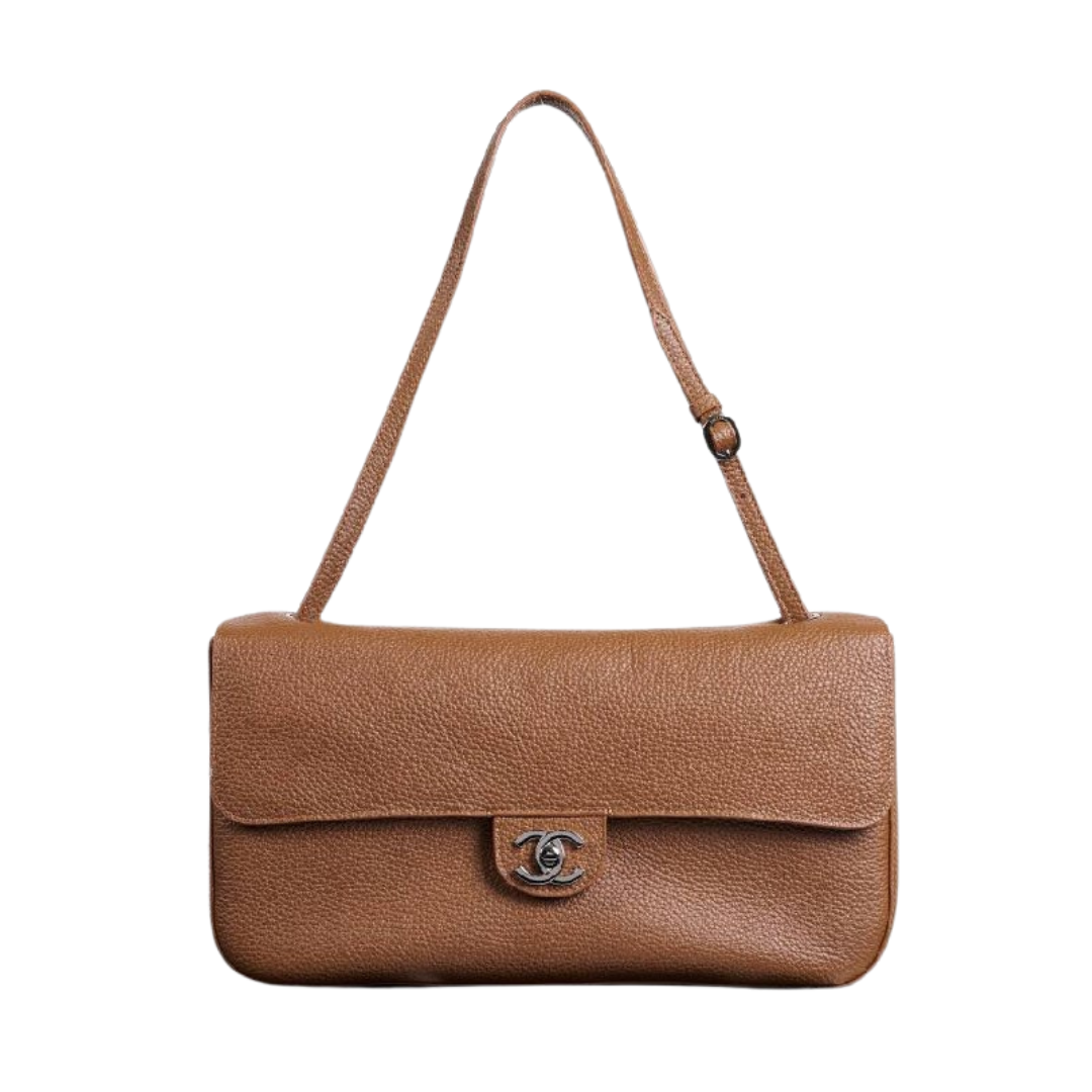 Maxi Flap Braun/Silber 32 cm