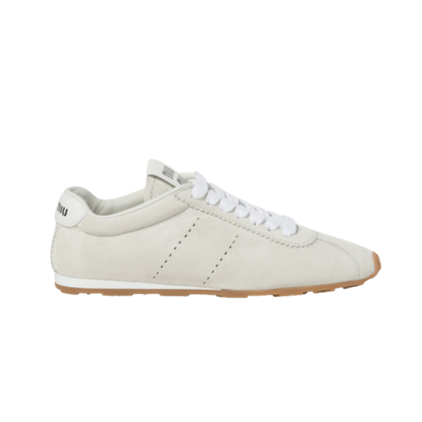 Plume Suede Weiß