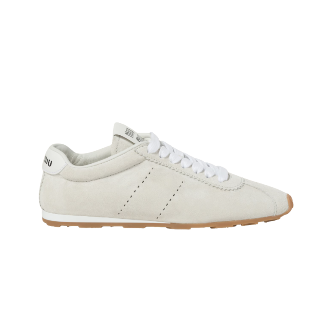 Plume Suede Weiß