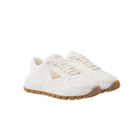 Ledersneaker/Elfenbein