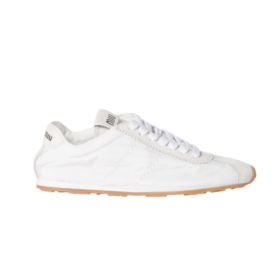 Plume Technical Fabric und Suede Weiß