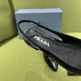 Brushed Ballerina Slingback Schwarz