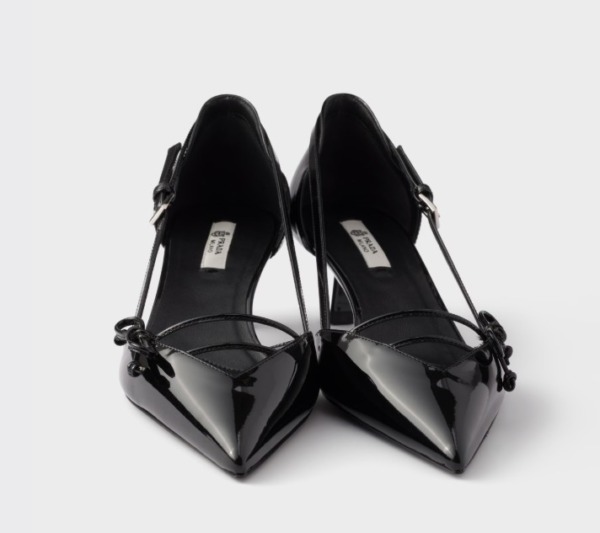 Leather Pumps Schwarz 5.5 cm