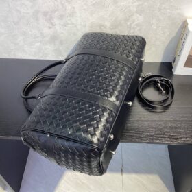 Intrecciato Duffle Schwarz 45 cm