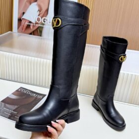 VLogo Kalbsleder-Stiefel mit 30mm