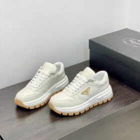 Ledersneaker/Elfenbein