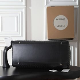 Intrecciato Duffle Schwarz 55 cm