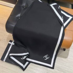 Print Silk Schwarz/Weiß
