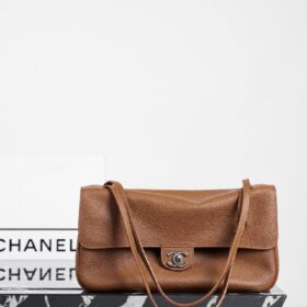 Maxi Flap Braun/Silber 32 cm
