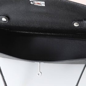 Kelly Elan Schwarz mit Palladium-Hardware 25cm