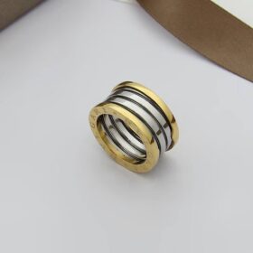 B.zero1 Ring aus Gold & Stahl