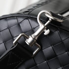 Intrecciato Duffle Schwarz 55 cm