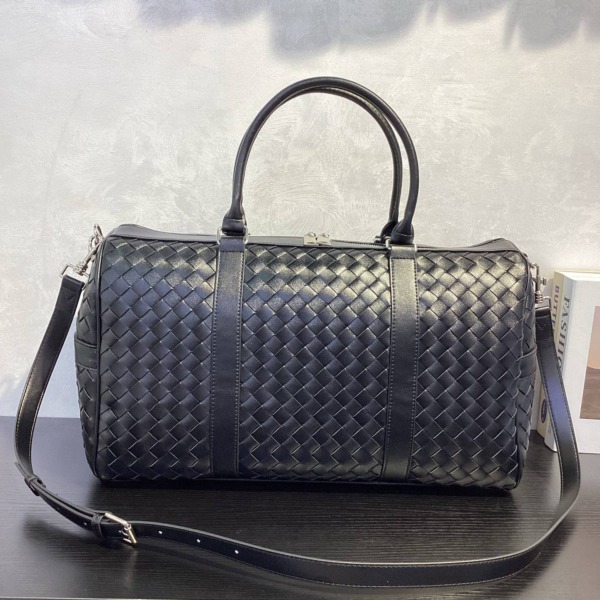 Intrecciato Duffle Schwarz 45 cm