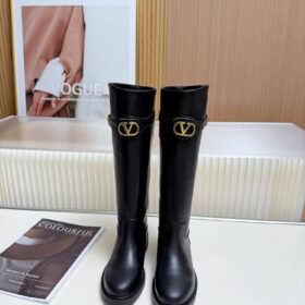 VLogo Kalbsleder-Stiefel mit 30mm