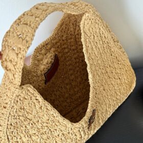 Cabas-Dreieck aus Raffia 45 cm