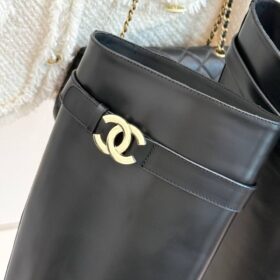 Hohe Stiefel Schwarz