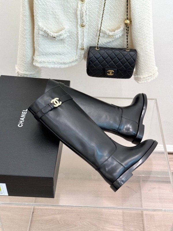 Hohe Stiefel Schwarz
