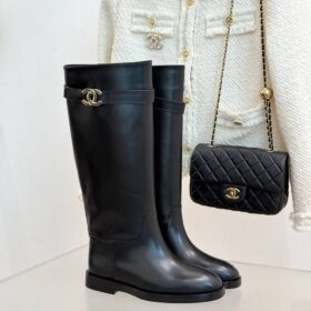 Hohe Stiefel Schwarz