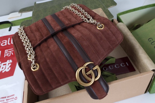 Jetset GG Marmont mittelgroße Schultertasche 26cm
