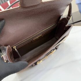 Horsebit Ristretto Sandbeige / Braun 26 cm