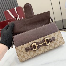 Horsebit Ristretto Sandbeige / Braun 26 cm