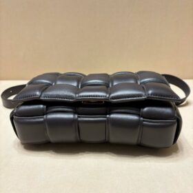Padded Intrecciato Schwarz/Gold 26 cm