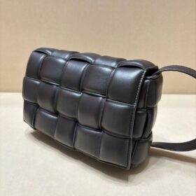 Padded Intrecciato Schwarz/Gold 26 cm
