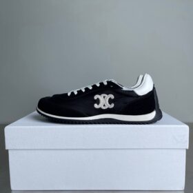 Racer Suede Calfskin Schwarz