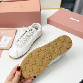 Plume Technical Fabric und Suede Weiß