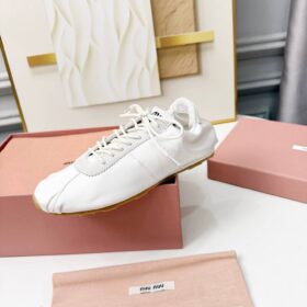 Plume Technical Fabric und Suede Weiß
