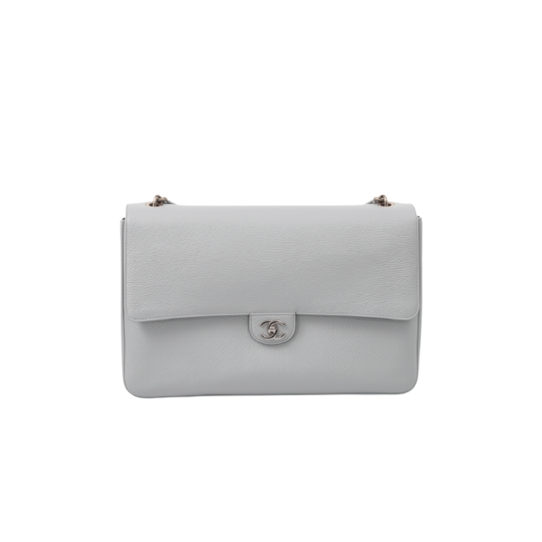 Maxi-Klappe Grau/Silber 32 cm