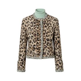 Tweed Blended Fibers Braun/Schwarz