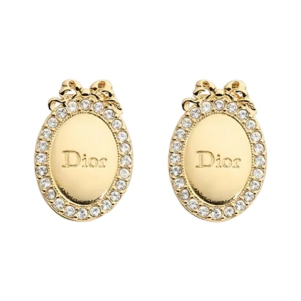 Medaillon Gold/Kristalle