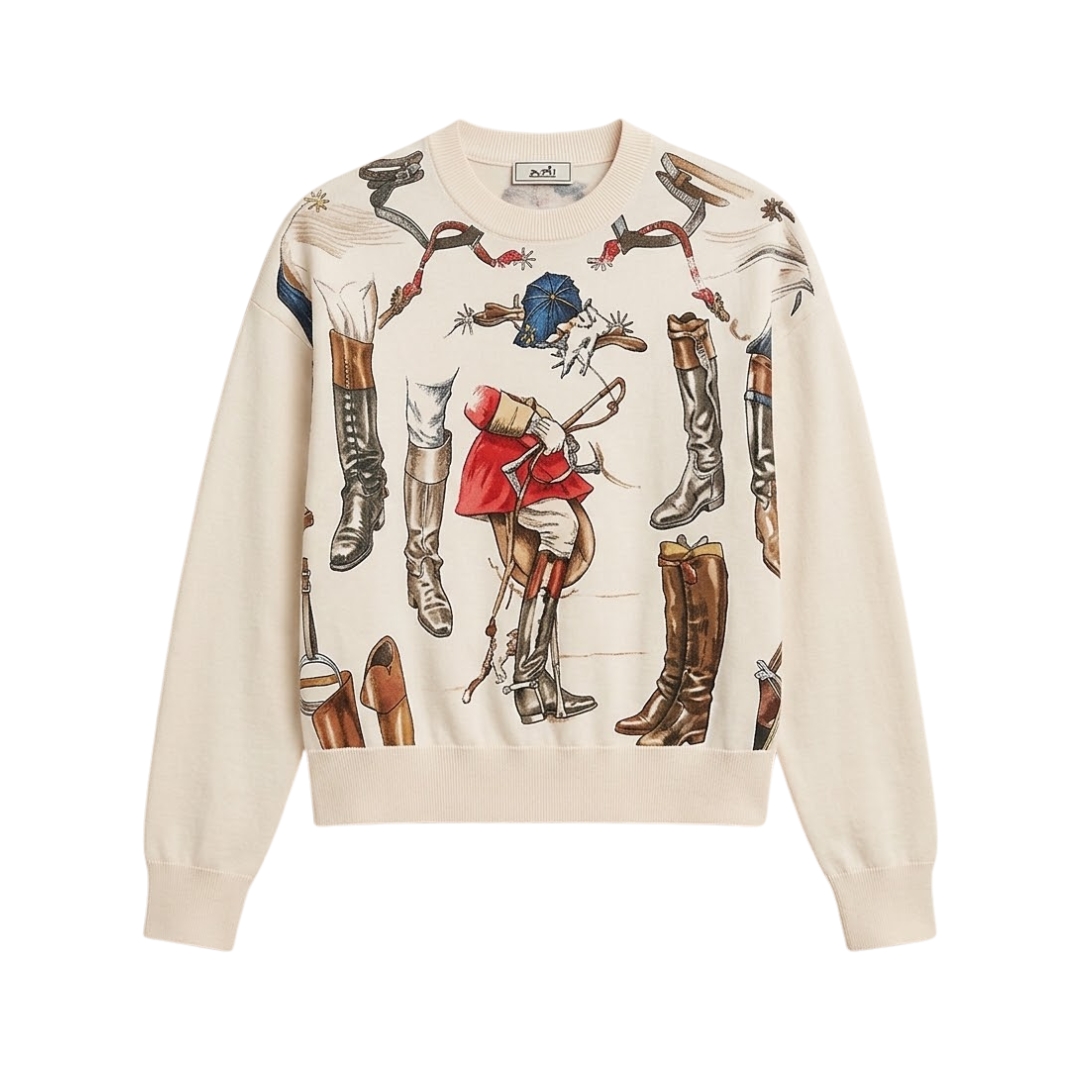 Long Sleeved Beige/Pergament