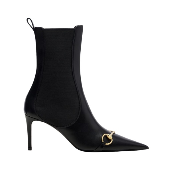 Ankle Horsebit Schwarz