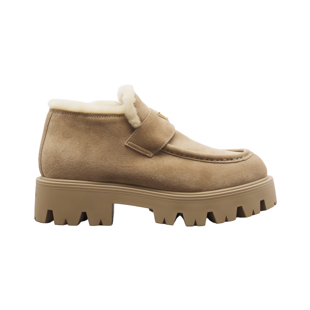 Ankle Suede Beige