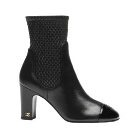 Stretch Lambskin Schwarz