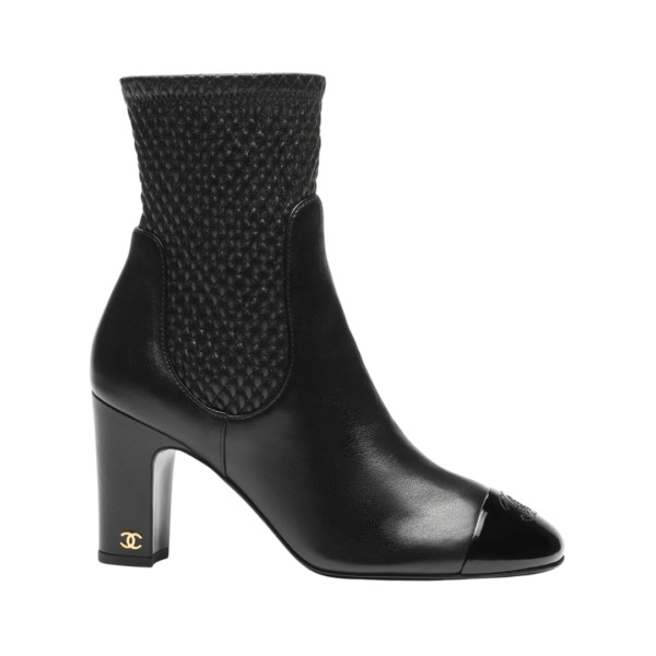 Stretch Lambskin Schwarz