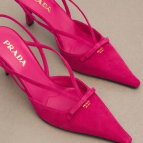 Suede Slingback Rosa