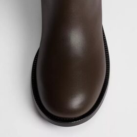 Glossy Calfskin Braun