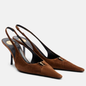 Slingback Braun 7.5 cm