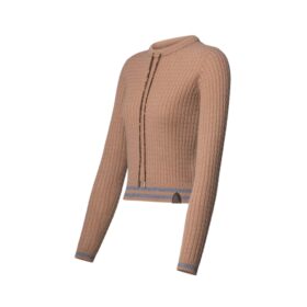 Cable Knitting Pattern Rehbraun